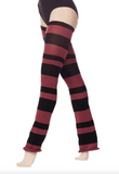 Intermezzo striped legwarmer