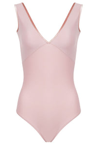 Bullet Pointe Velvet Trim Leotard