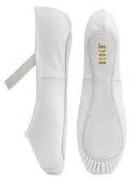 Bloch Arise leather ballet shoe - White - Just Ballet