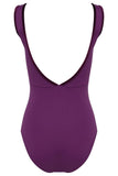 Bullet Pointe Velvet Trim Leotard