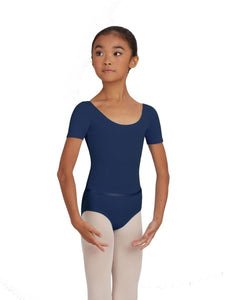 Capezio Child Short Sleeve Leotard with Belt