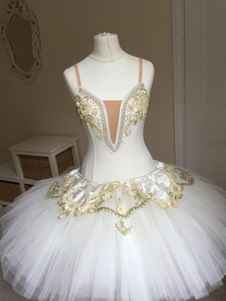 Just Ballet Cream & Gold tutu - Just Ballet