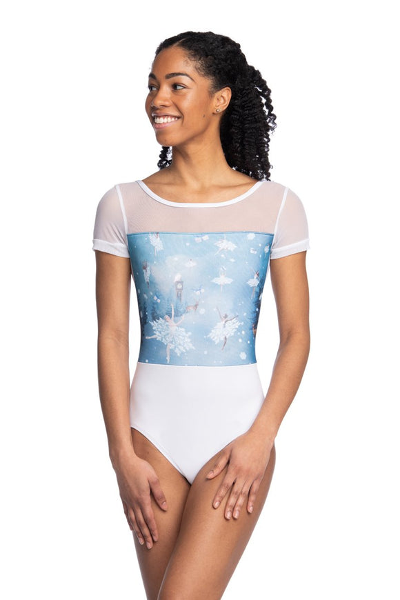 Ainsliewear Billie Leotard with Nutcracker Print