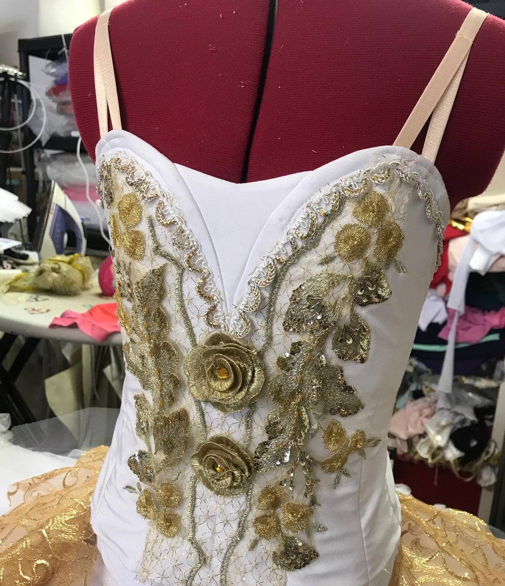 Just Ballet Golden Rose tutu - Hire Only