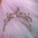 Sugar Plum crown crystal tiara - 2 week hire only
