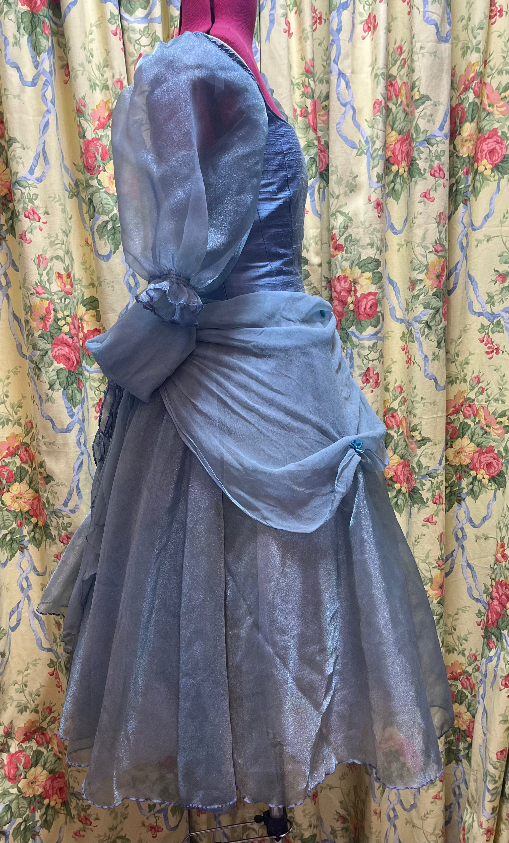 Nutcracker Party Girl, Blue, Cinderella Ugly sister dress - Hire only Just Ballet Nutcracker Party Girl, Blue, Cinderella Ugly sister dress - Hire only Just Ballet