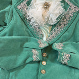 Jade green Prince Charming tunic