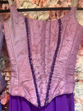 Lilac & Purple Pas de Quatre dresses - hire only