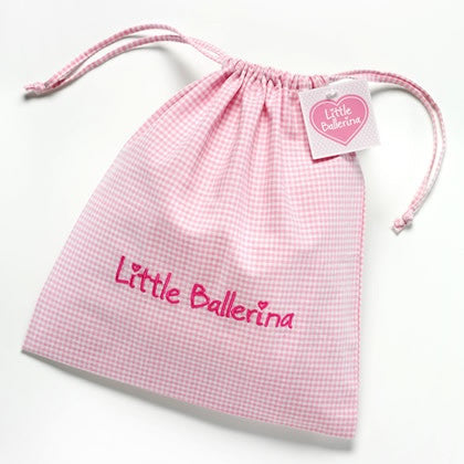 Little Ballerina drawstring bag - Just Ballet
