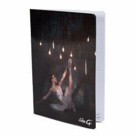 Like G Hanging bulbs A4 notebook